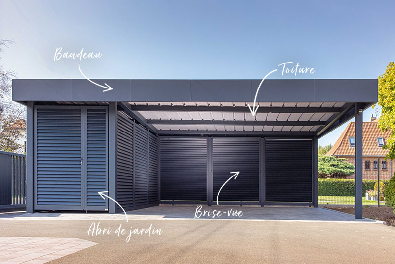 Les avantages du carport pour abriter la voiture - Metal Stores